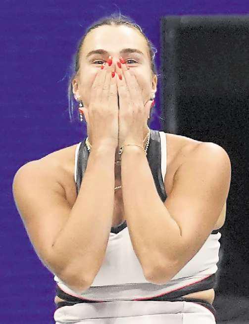 Champion's emotions in check on her way to title