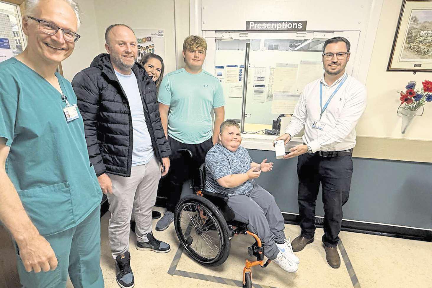 Teenager who has muscle-wasting condition set to get life-changing treatment