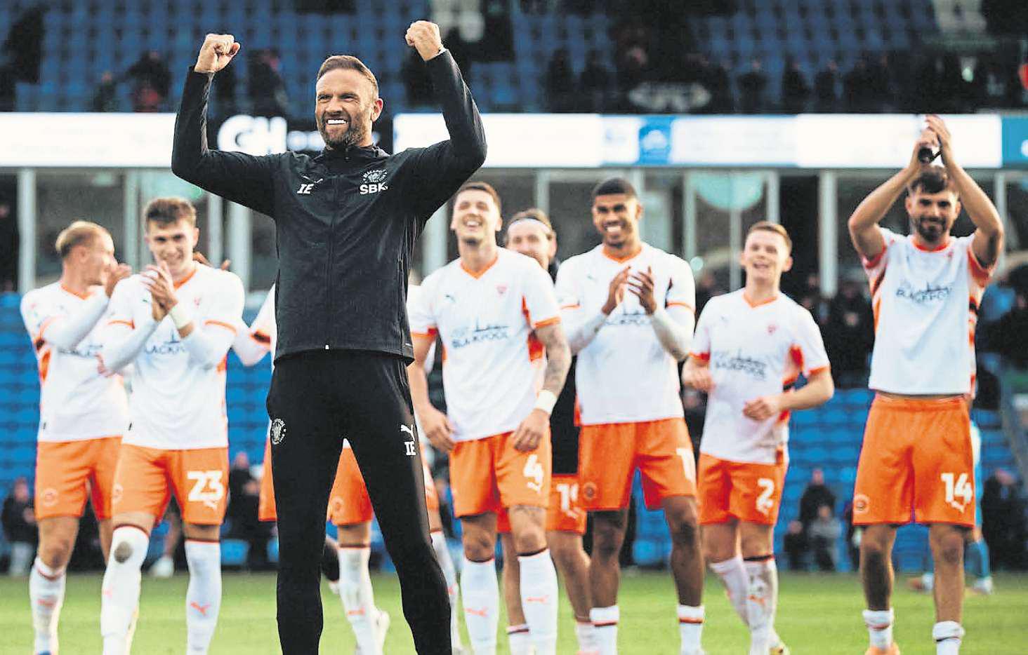 Evatt blown away by his Blackpool welcome