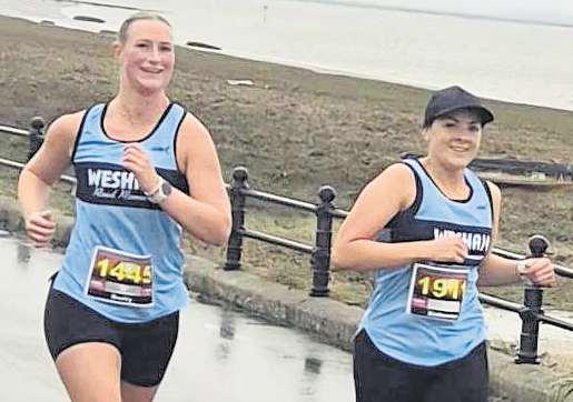 Taylor leads Wesham runners at a rainy Remembrance race