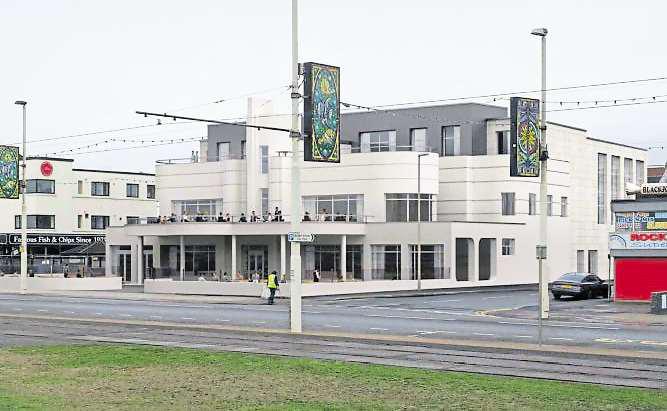 Plans submitted to replace knocked-down Art Deco pub