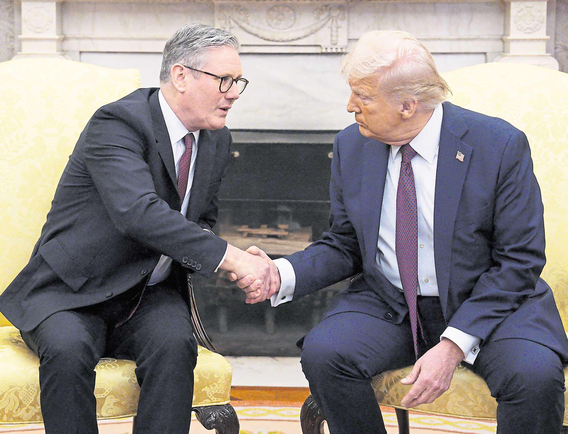 Trump's visit, royal health