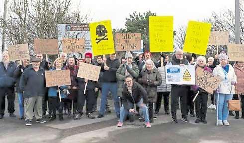 'Just what is being done about stinking fluid leaking into the River Wyre?' ask concerned campaigners