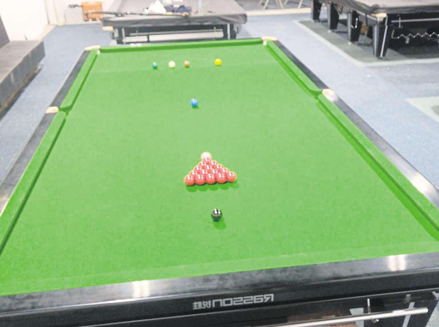 From dream to baize as snooker venue set to open