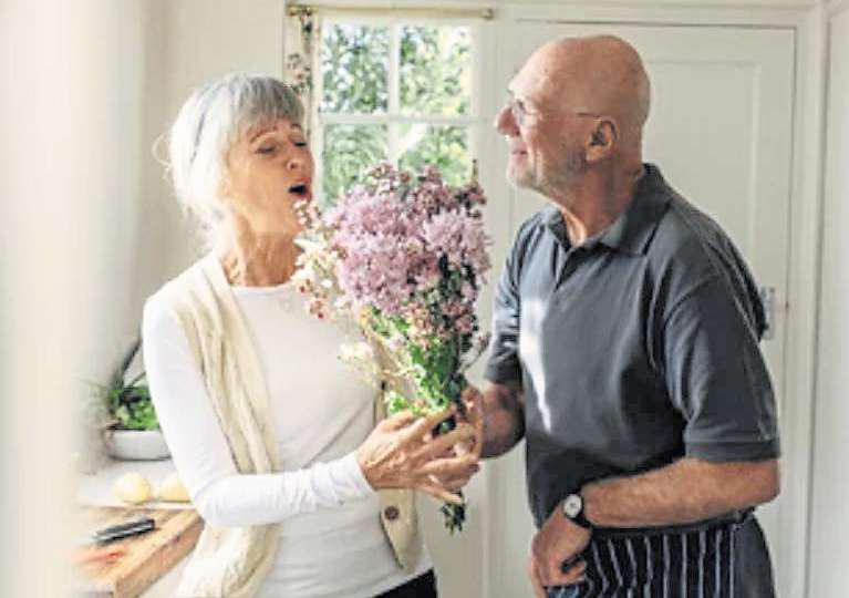 What a bucket of free flowers taught me about love and money