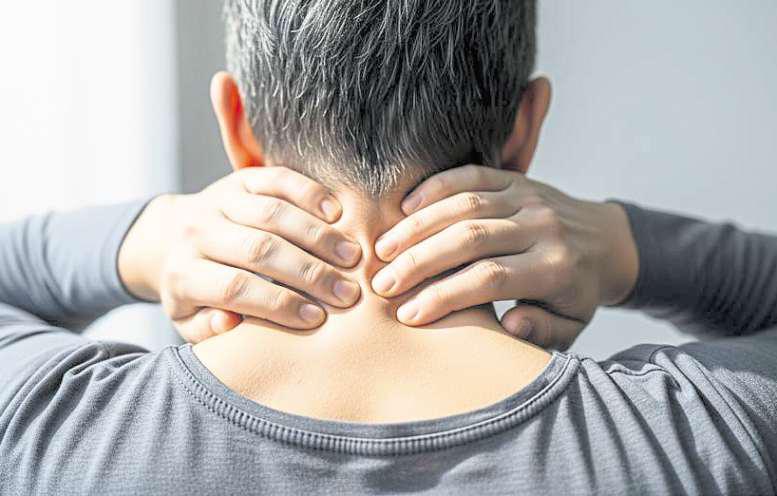 When stress settles in muscles