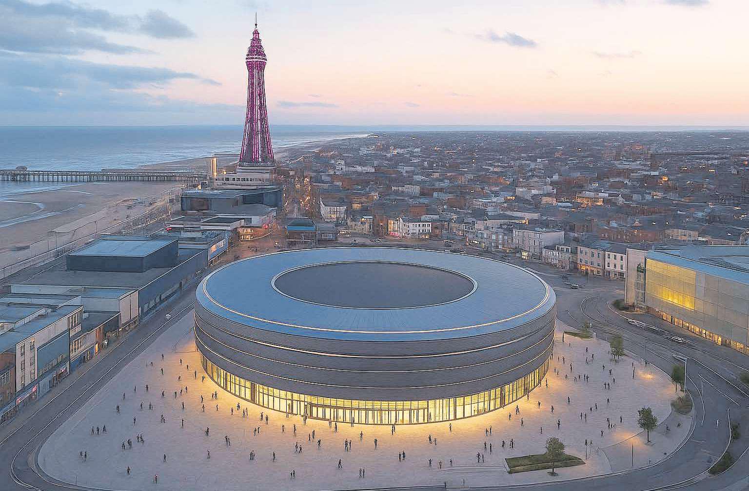 Government commits £20m to explore new Blackpool Arena