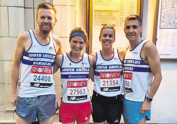 Harrier Hawdon does it again with victory at Leas' Park Run