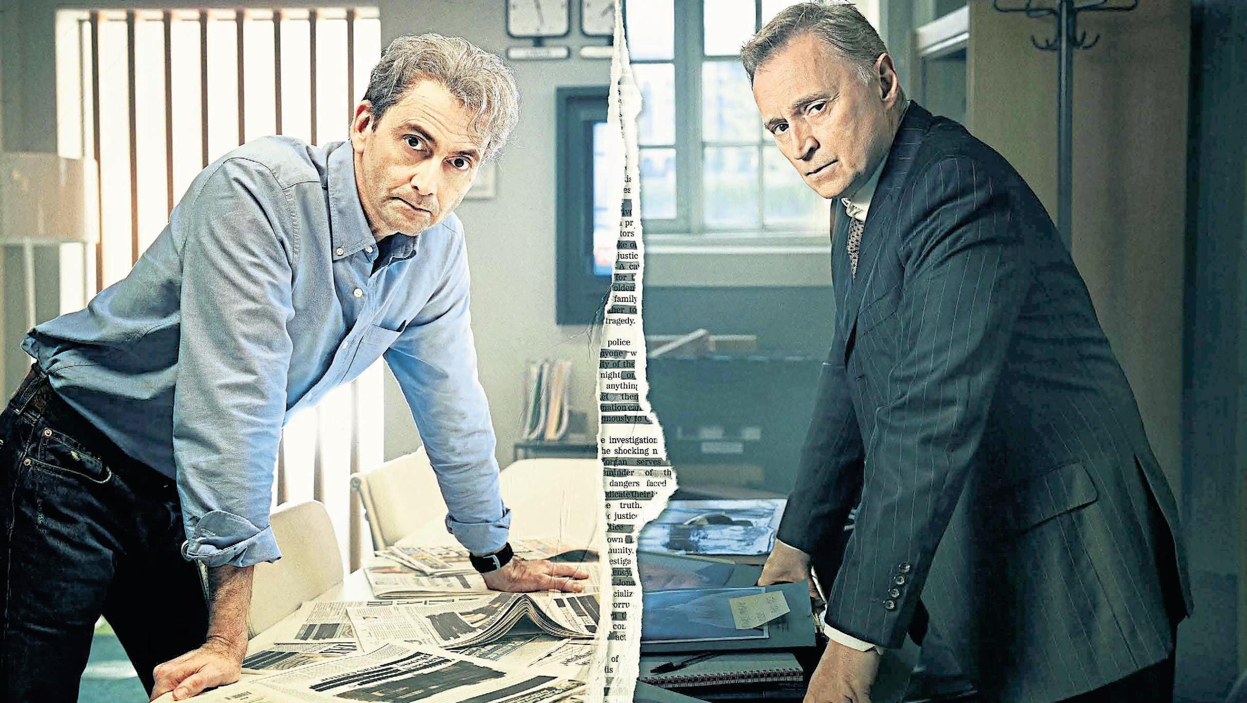 A tricksy, star-stuffed takedown of Fleet Street's worst practices