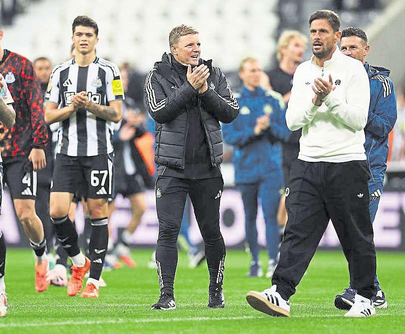 Howe says squad rotation will continue amid hectic schedule