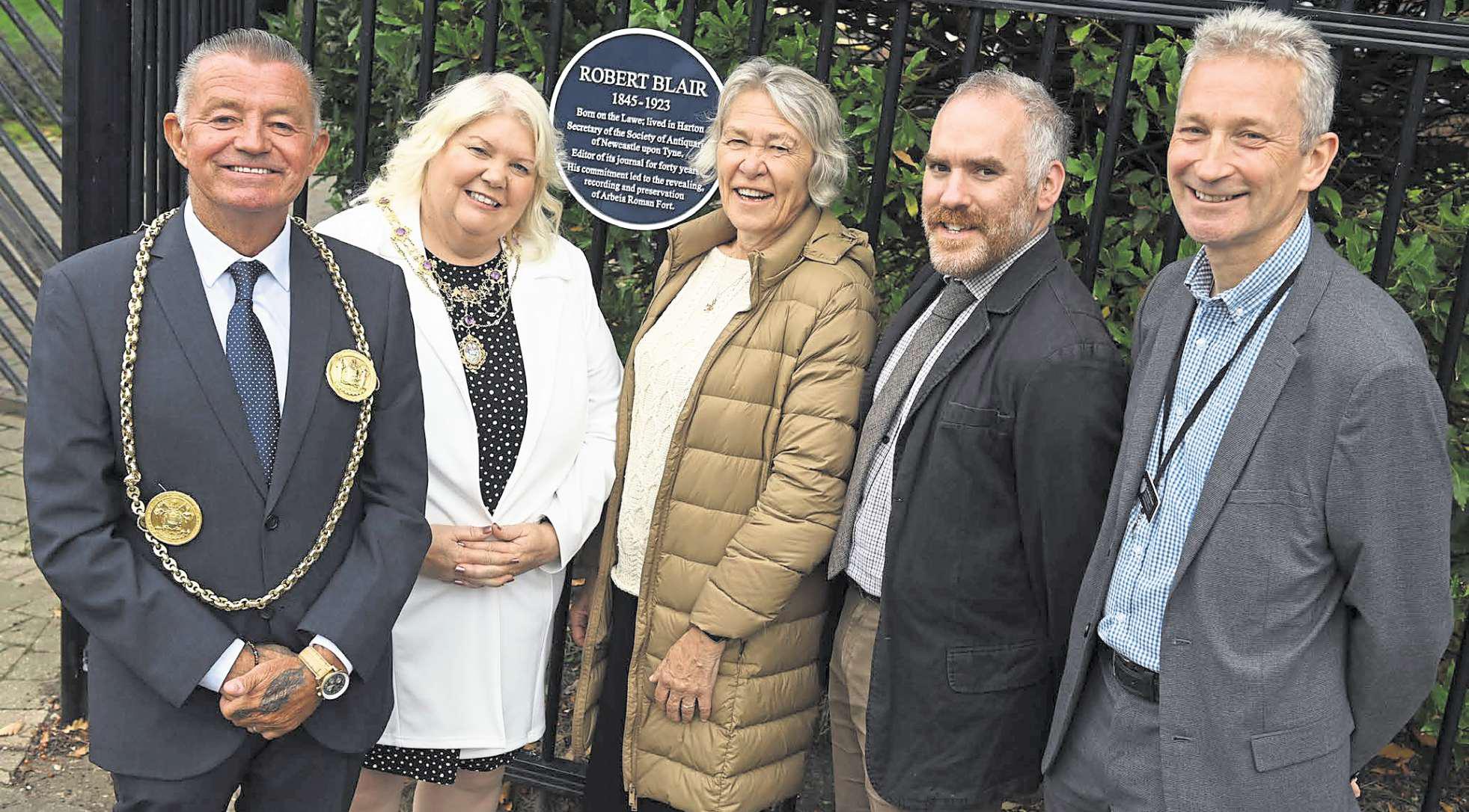 Plaque honours man who helped to preserve borough's Roman heritage