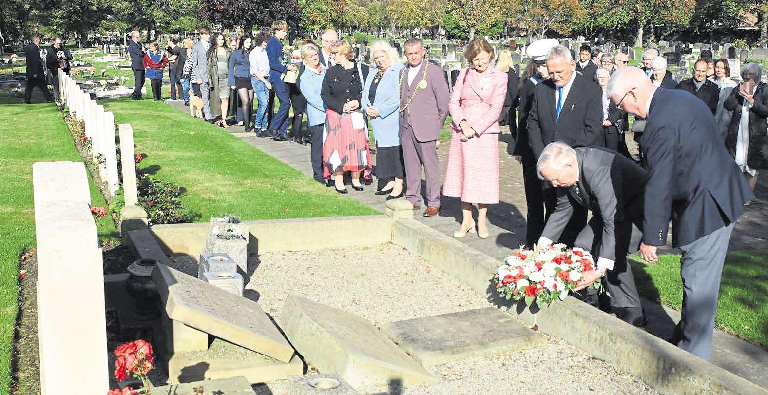 Friends of Hebburn Cemetery given a royal seal of approval from Duke
