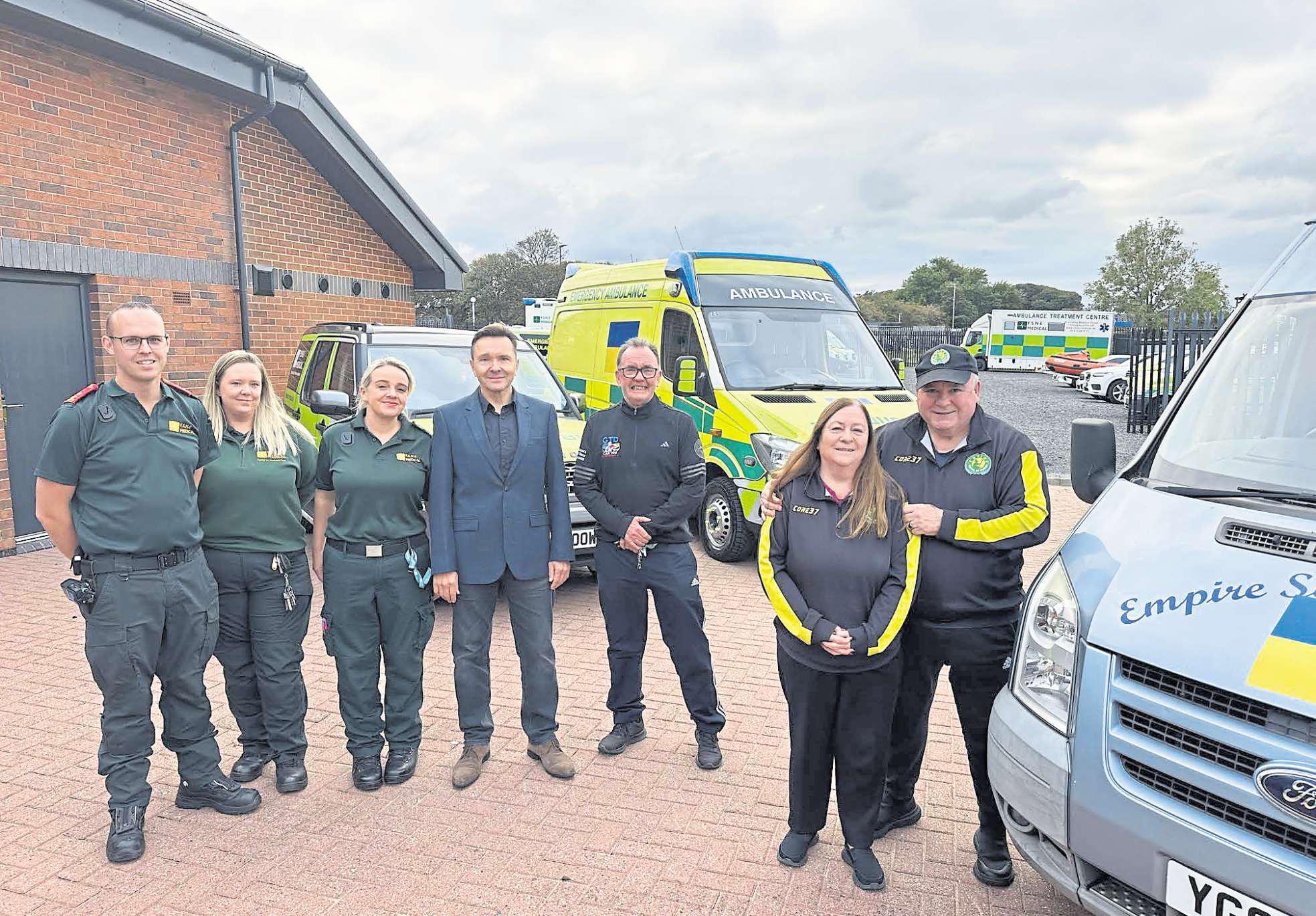 'Saving lives' – doctor leads latest aid mission to Ukraine