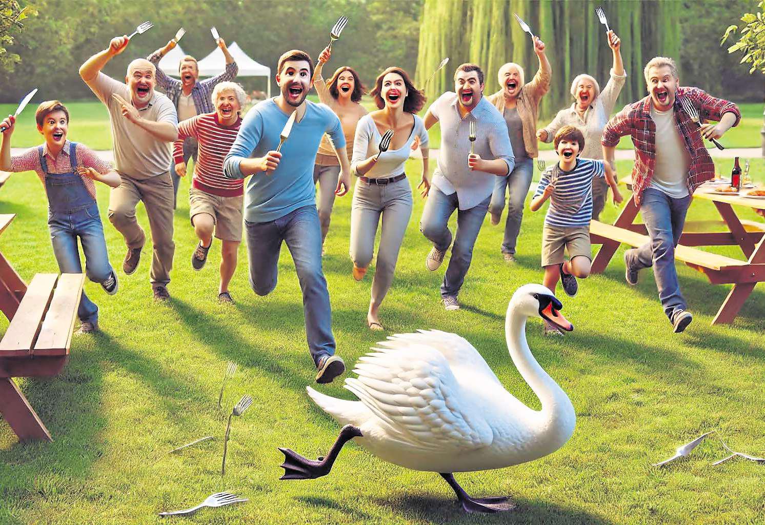 Guess who's serving up another dish that's too hard to swallow?