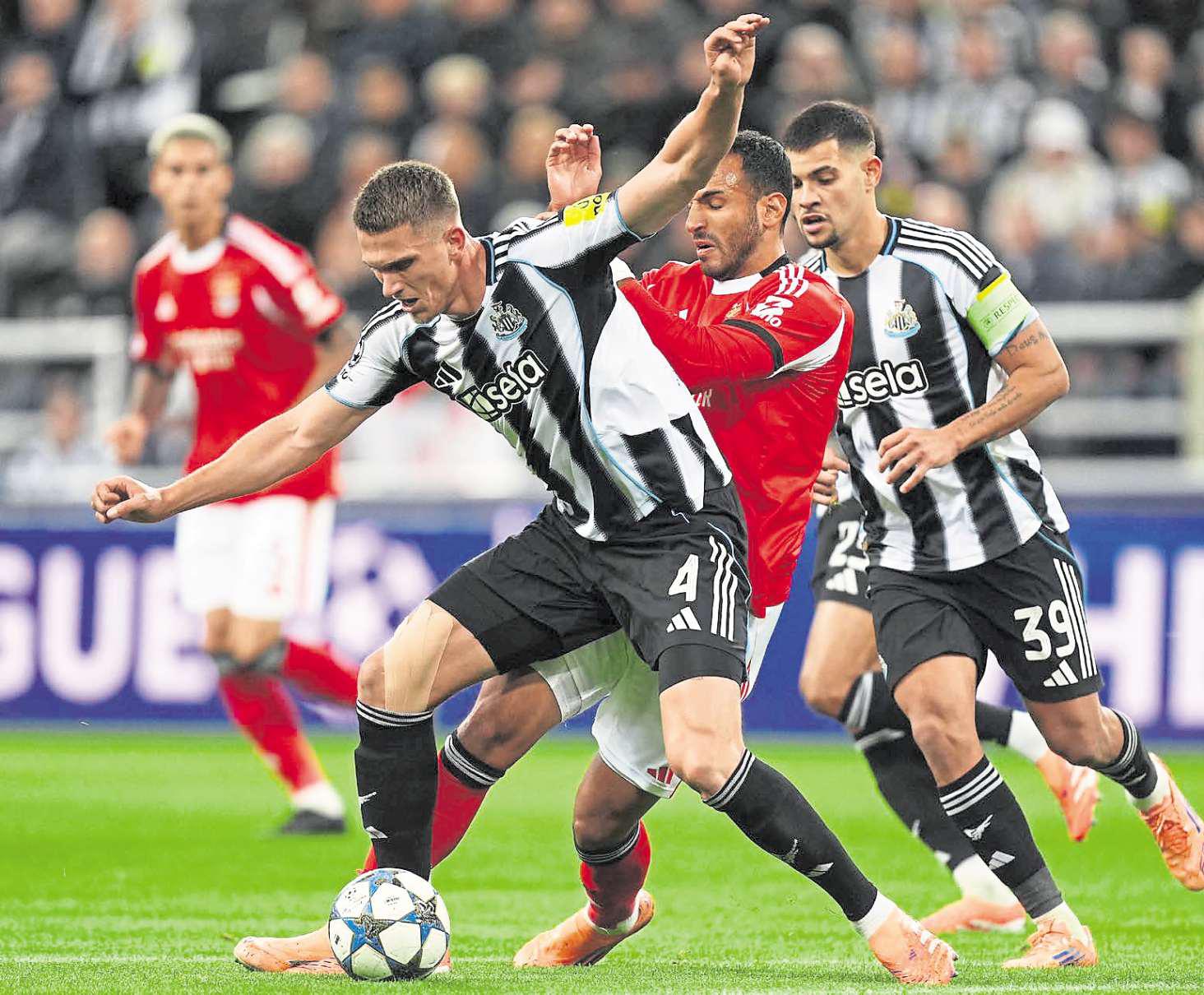 Gordon thriving in Champions League with yet another goal