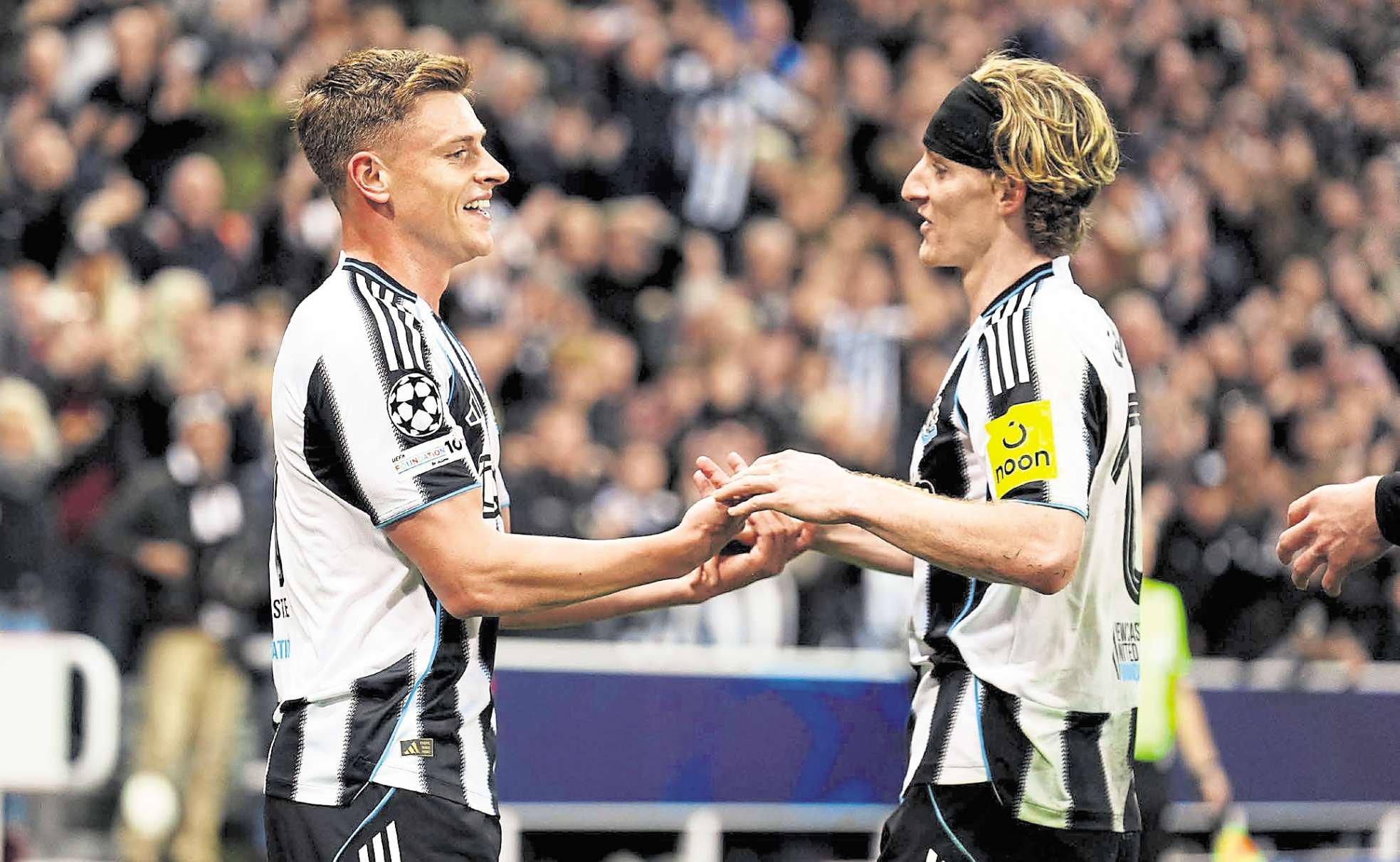 Howe's worry emphatically banished in Benfica triumph