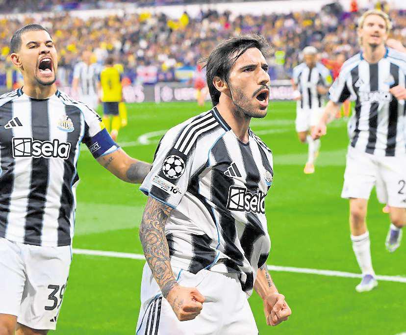 Tonali extends Newcastle United contract until 2029