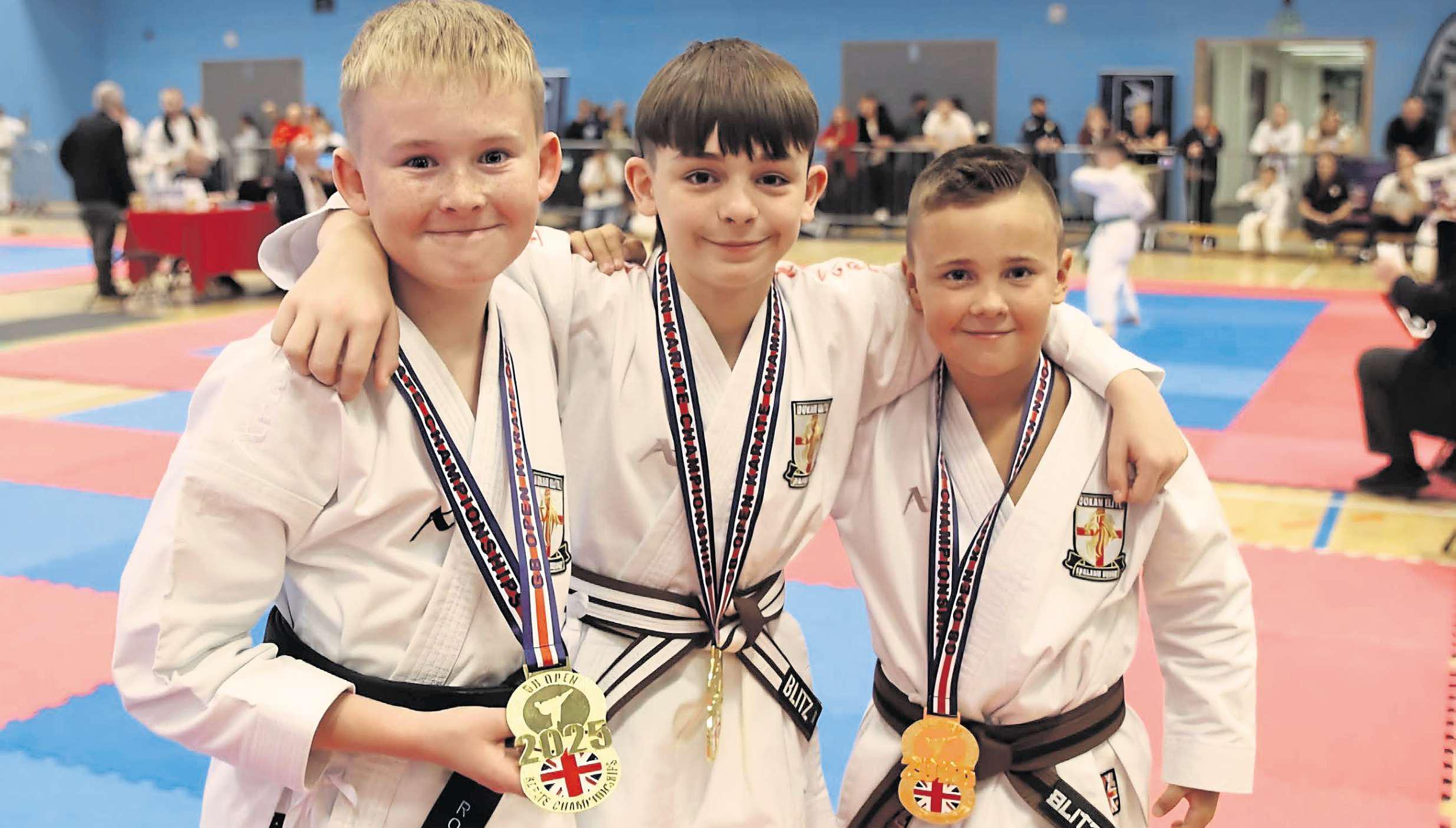 Karate kids keep up their winning ways with impressive medal haul