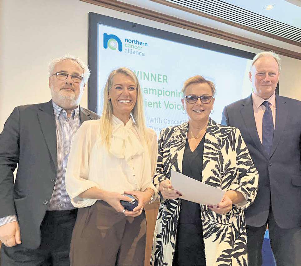 Award for team championing cancer patients