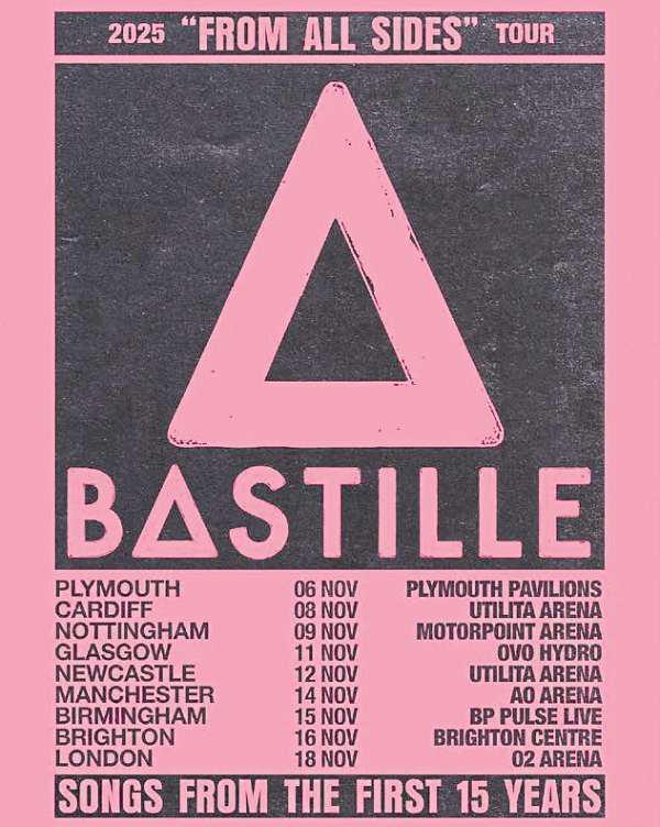 Bastille's Dan Smith: 'We've never looked back and celebrated'