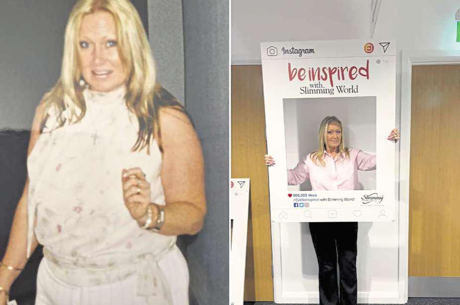 Grandmother June keeps it in the family to shed 4 stone