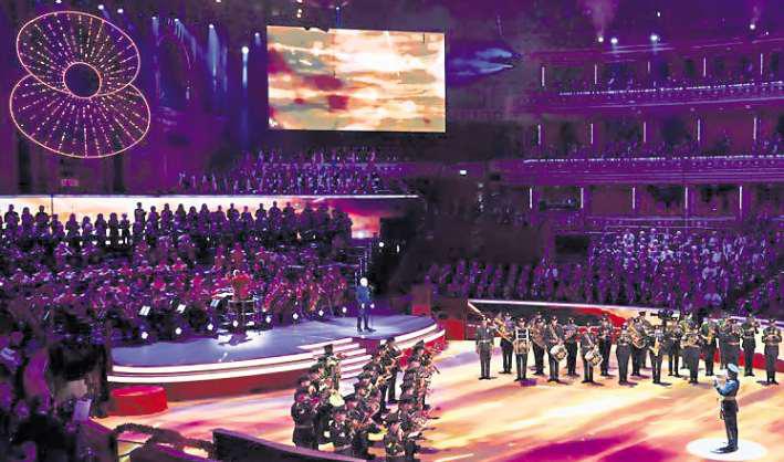 Stars and veterans alike lead nation's remembrance
