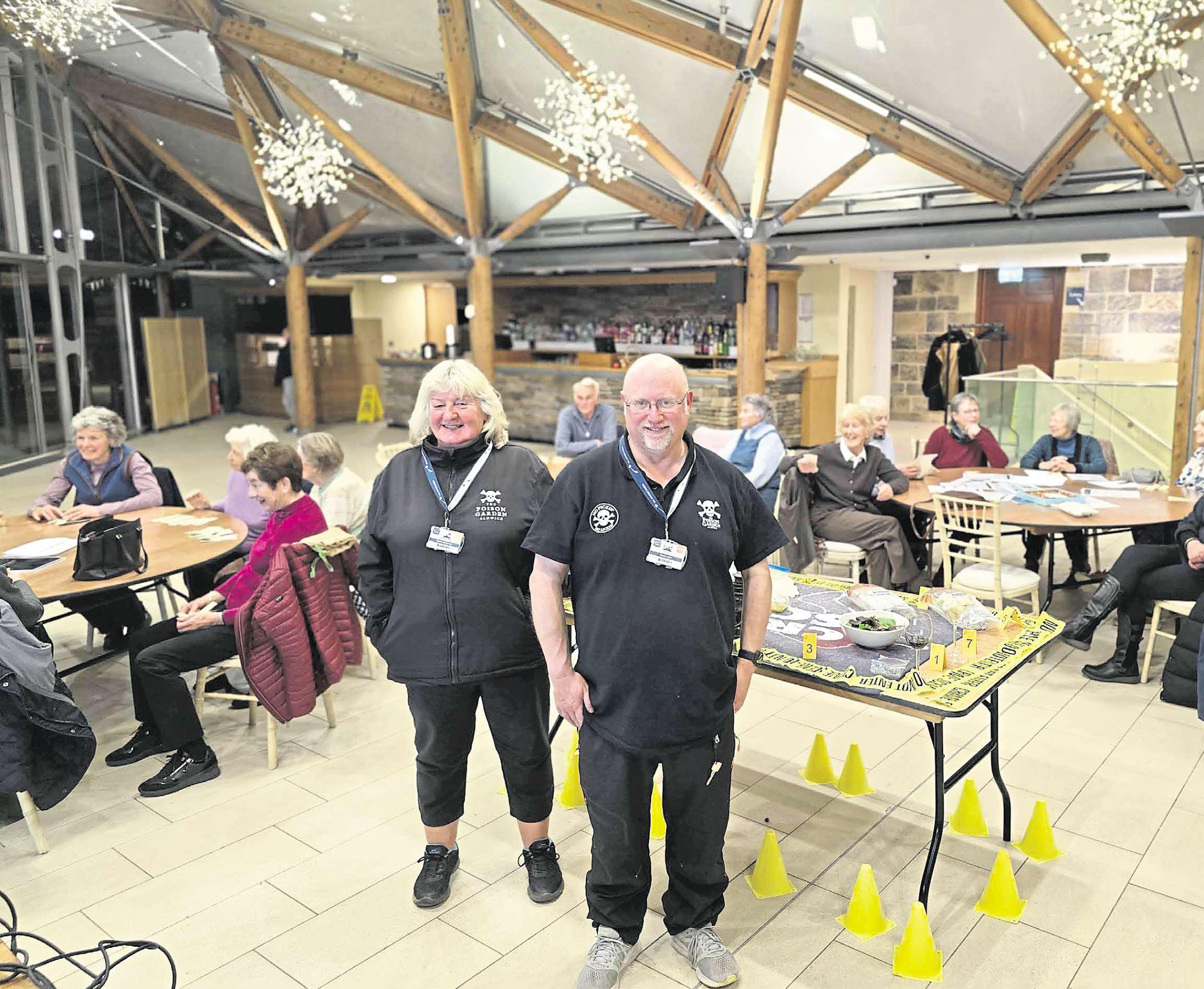 Poison Garden talk goes down a treat