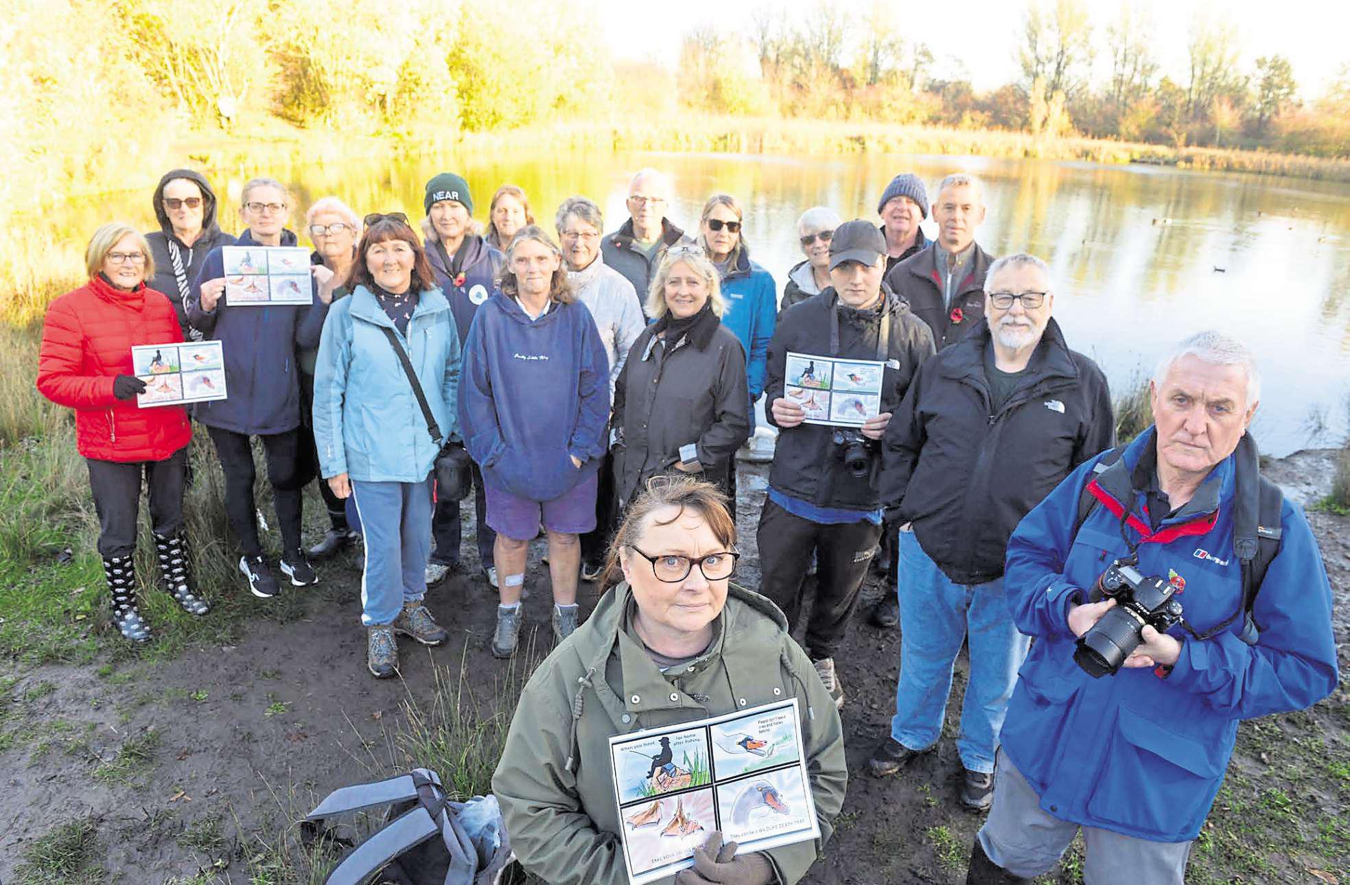 'Children running riot and careless fishermen are damaging wildlife'
