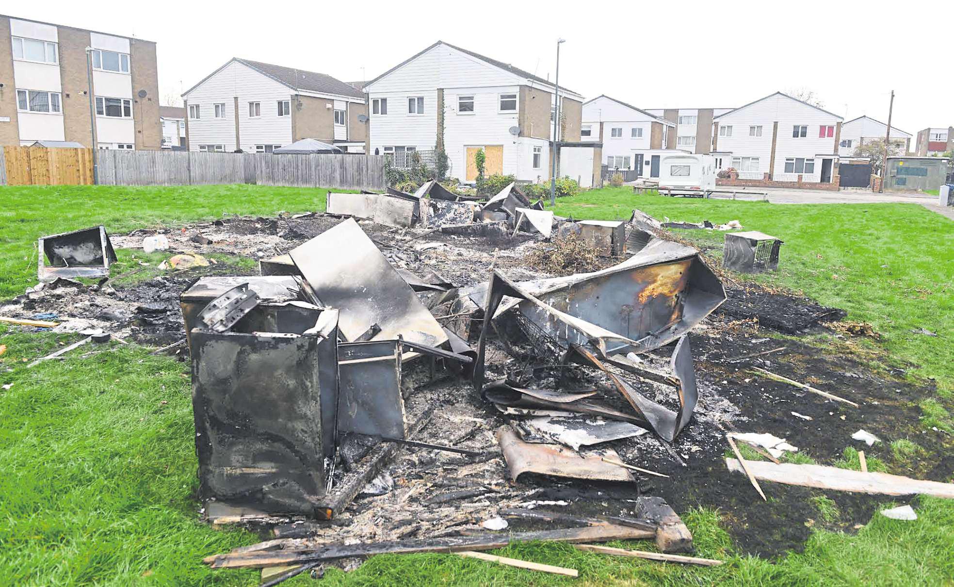 'You must be really stupid to do a thing like this' - fire put people at risk