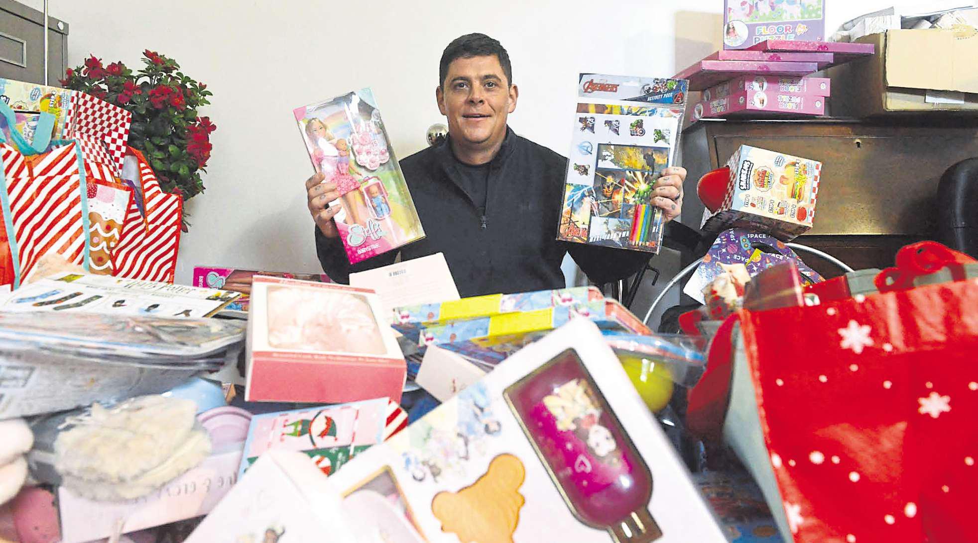 'We're going to help 300 children at Christmas with our Wrap for Jak'