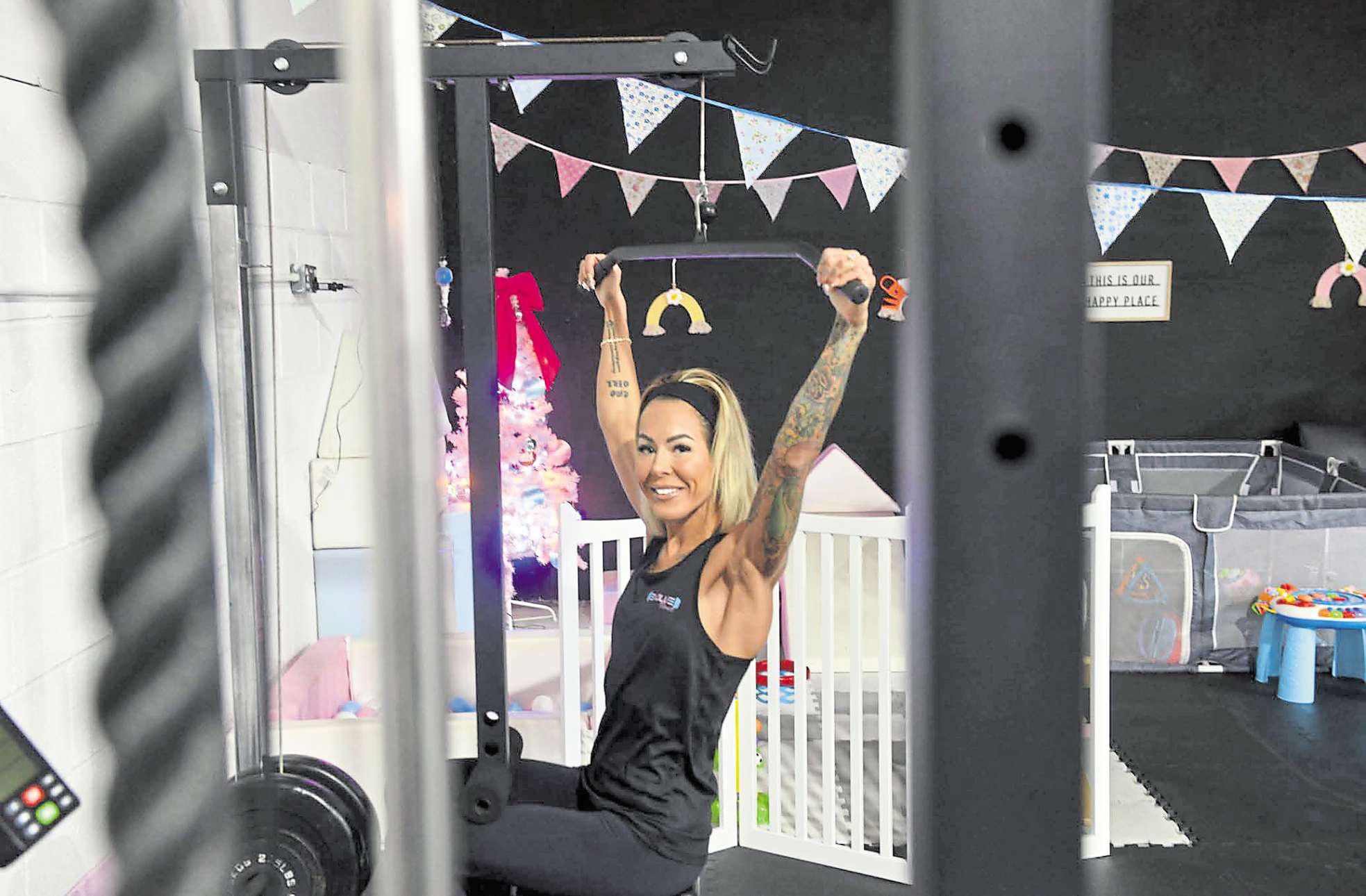Lauren's helping mums stay healthy thanks to gym's children's play area