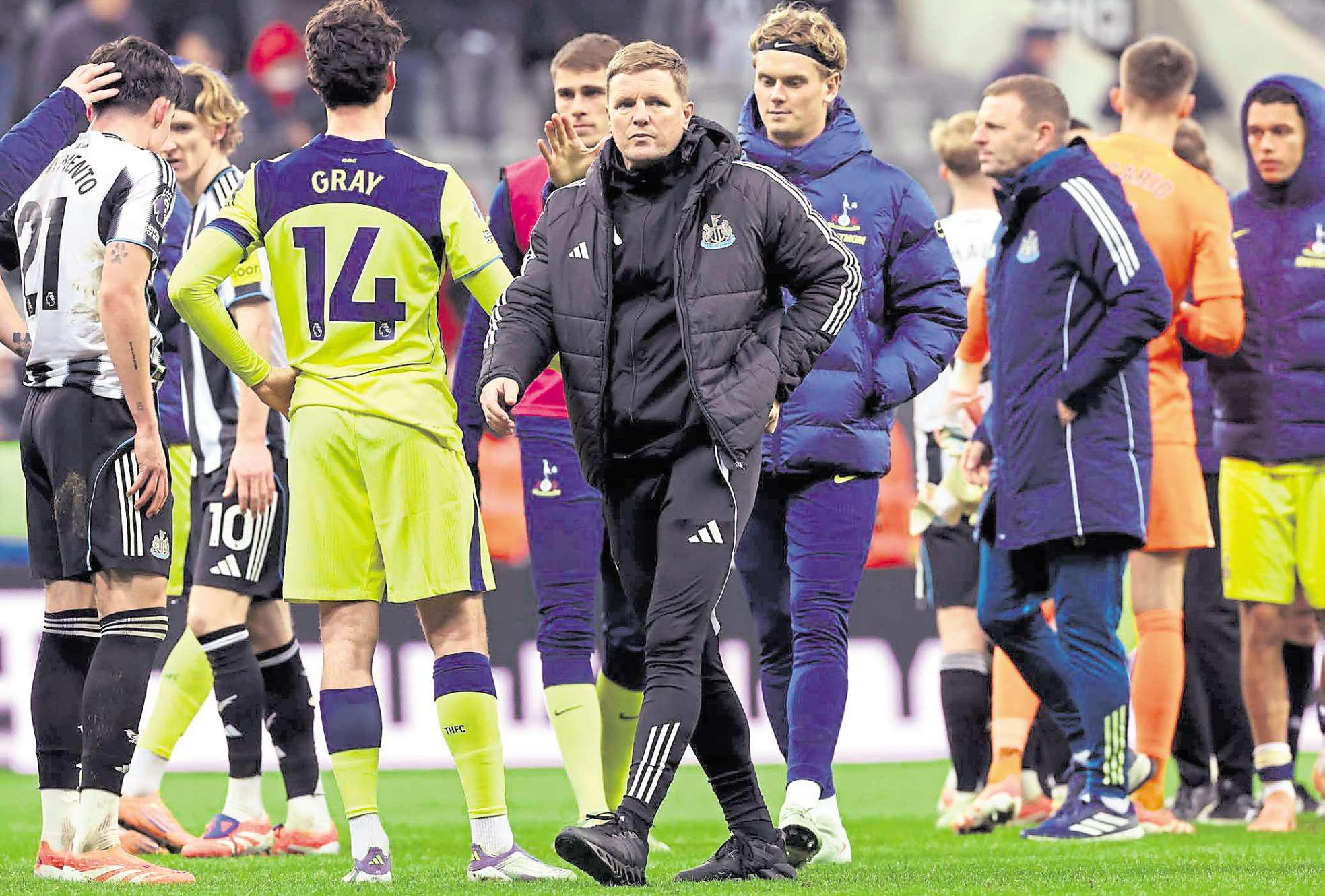 Howe: We've felt a bit of pain – we'll have to get on the right side of things