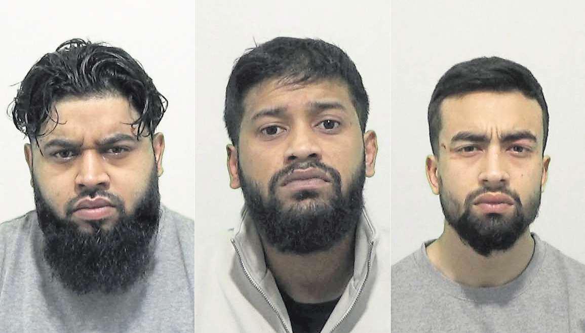 Three drug dealers locked up after police stop car driven suspiciously