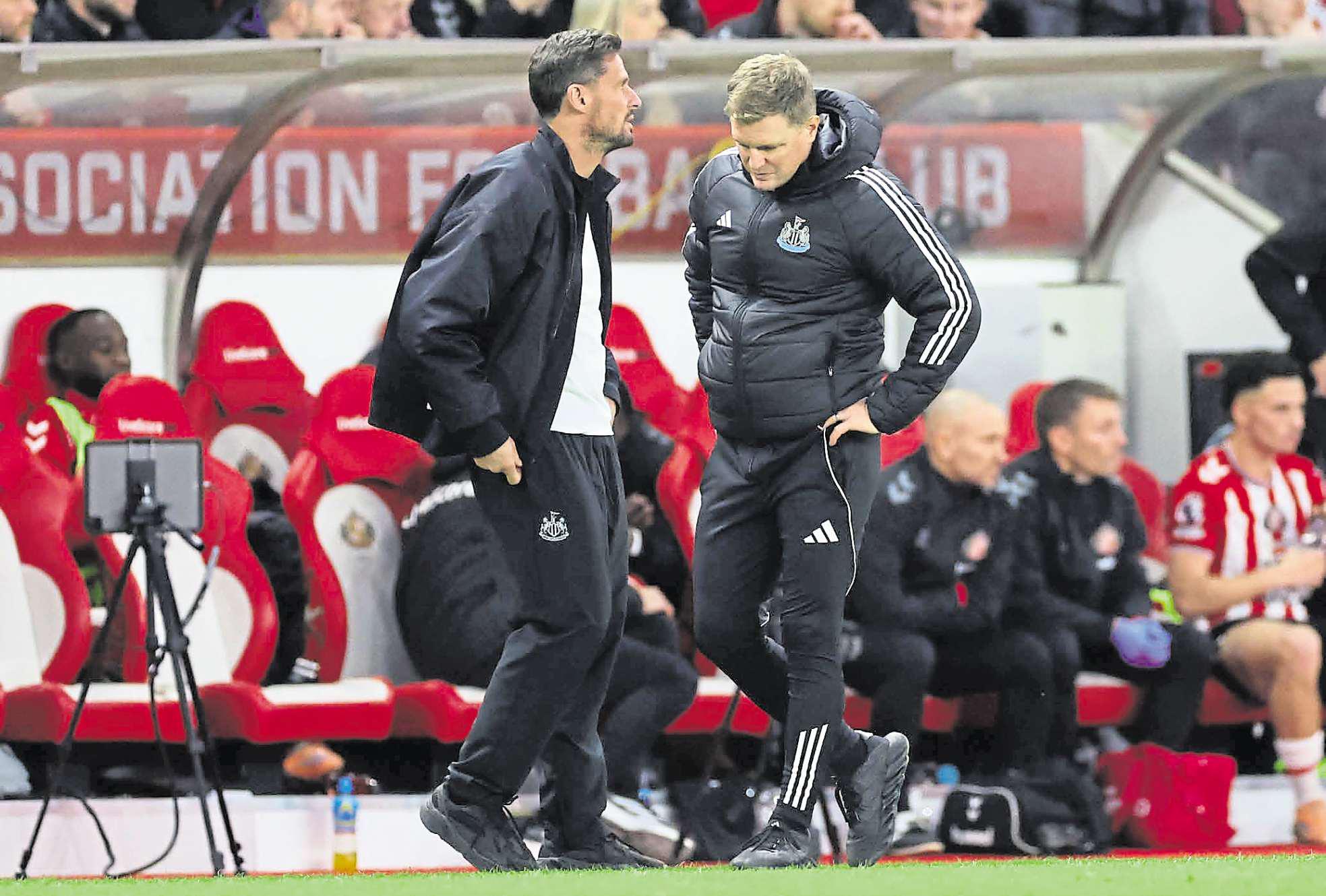 Howe refuses to panic despite a loss he describes as 'not our finest game'