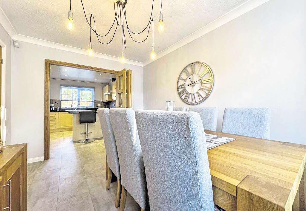 Spacious four-bedroom home with high-spec modifications
