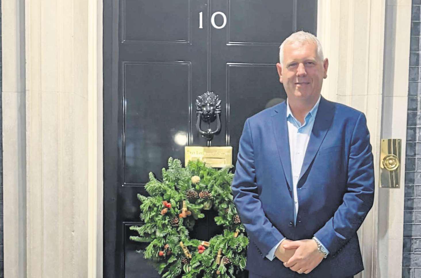 Tech company founder meets Chancellor at Downing Street