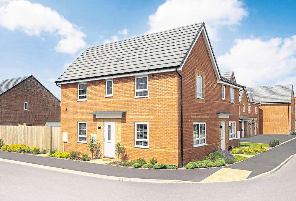 Check this new three-bedroom end-of-terrace family home