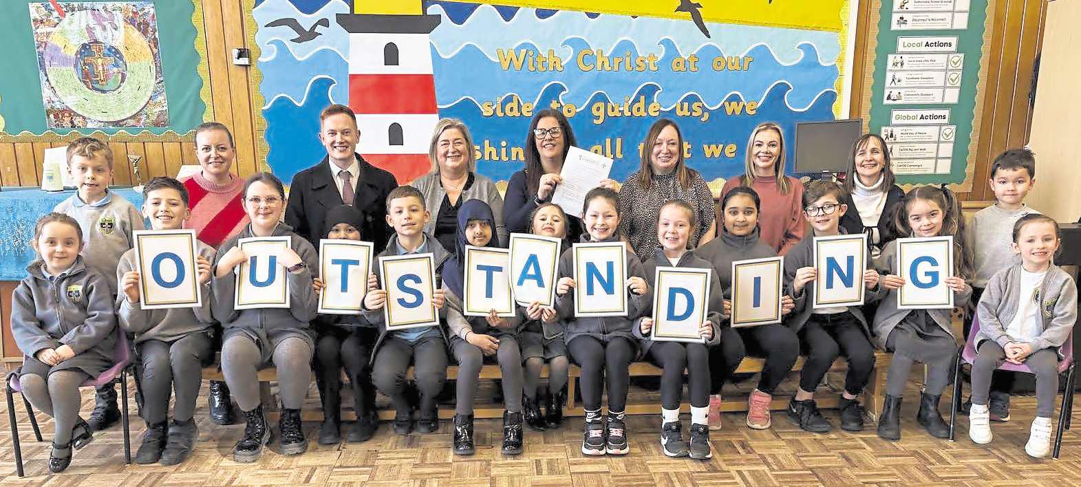 Top marks for primary school from inspector