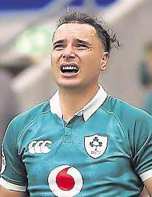 Ireland wing Lowe will miss rest of Six Nations