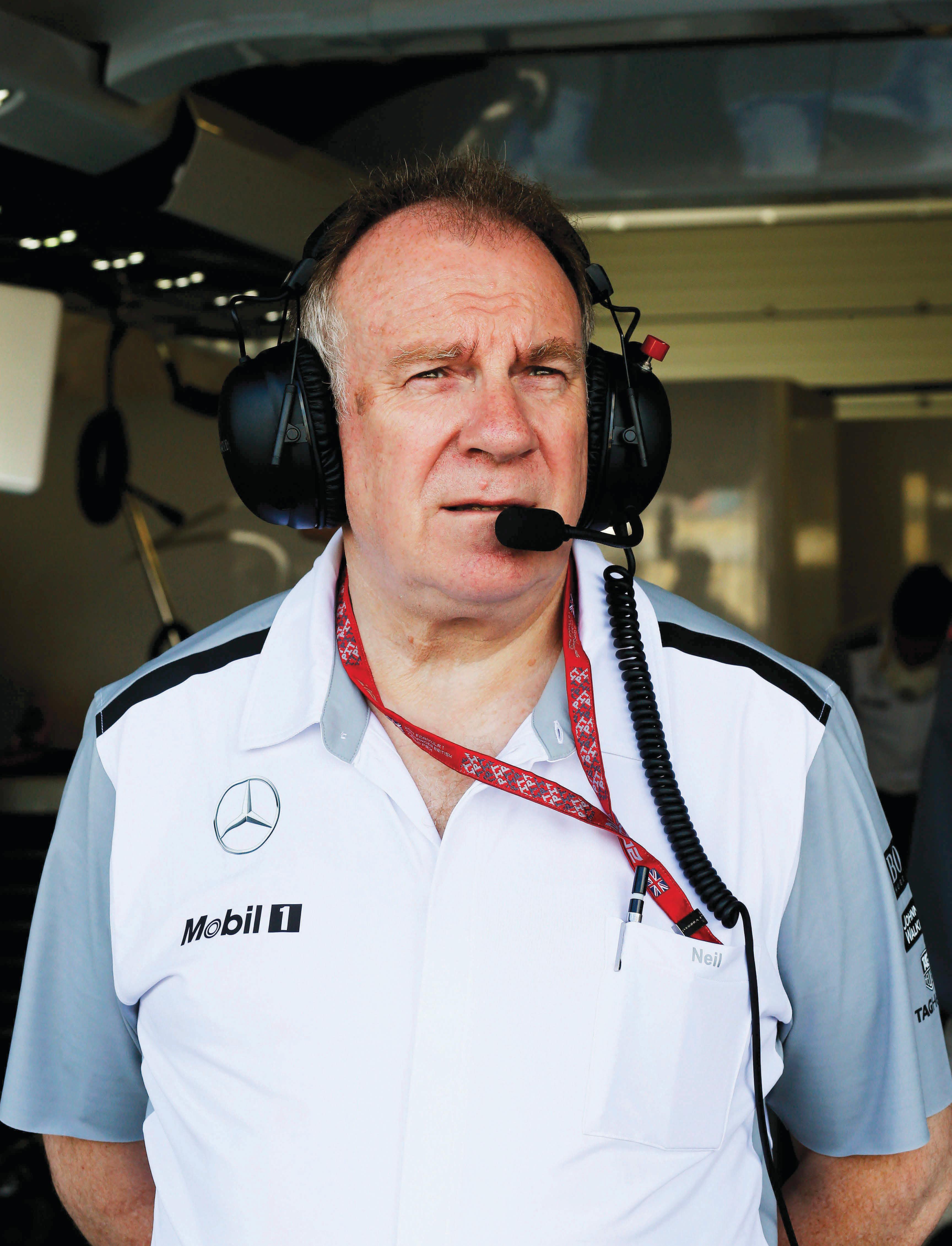 "ONE PERSON WHO DEFINITELY DIDN'T DESIGN THE MP4/4 WAS ME. BUT I WAS CHIEF FROM THE MP4/5"