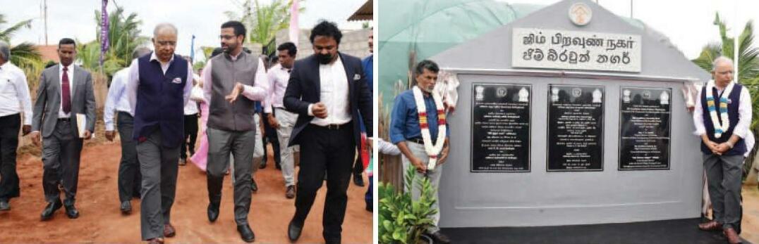 மன்னாரில் இந்திய அரசின் உதவியுடன் அமைக்கப்பட்ட வீட்டுத்திட்டம் கையளிப்பு