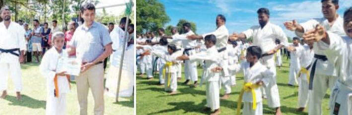 முல்லைத்தீவு கராத்தே சம்மேளனத்தால் ஆண்டு விழா நிறைவு முன்னெடுப்பு