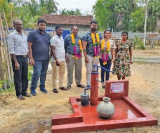 இரு வறிய குடும்பங்களுக்கு குடிநீர் திட்டம் நிர்மாணம்