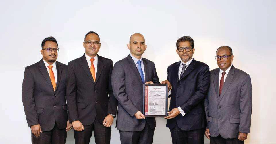 இலங்கையில் ISO 27001:2022 சான்றிதழைப் பெற்ற முதலாவது ஆயுள் காப்புறுதி சேவை வழங்குனராக யூனியன் அஷ்யூரன்ஸ்