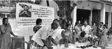பிள்ளையானை விடுவிக்கக் கோரி பேத்தாழையில் கையெழுத்து வேட்டை