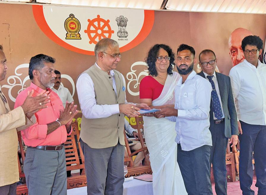 அநுராதபுரத்தில் இந்திய வீட்டுத்திட்டம் திறந்து வைப்பு
