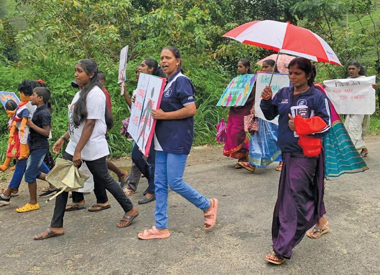 பத்தனையில் ‘சிறுவர் பாதுகாப்போம்' பேரணி