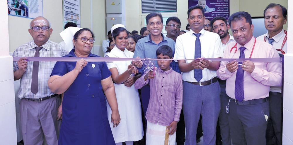 யாழ். போதனாவில் புதிய கட்டடத்தில் குழந்தை மருத்துவ விடுதி