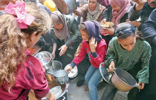 பலஸ்தீனர்களை பட்டினியால் வாட வைத்துள்ள இஸ்ரேல்