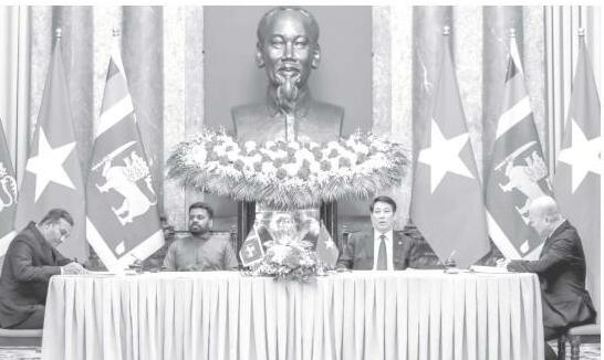 இலங்கை வியட்நாமிடையில் 4 புரிந்துணர்வு ஒப்பந்தங்கள்